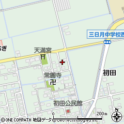 佐賀県小城市初田1865-14周辺の地図