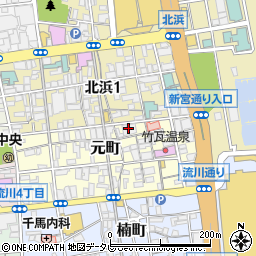 凪 別府周辺の地図