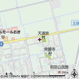 佐賀県小城市初田2118周辺の地図