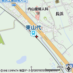 佐賀県伊万里市東山代町長浜2106周辺の地図