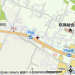 ドコモショップ　玖珠店周辺の地図