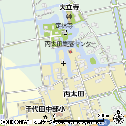 佐賀県神埼市丙太田958周辺の地図