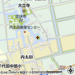 佐賀県神埼市丙太田周辺の地図