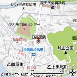 黒川松島線周辺の地図