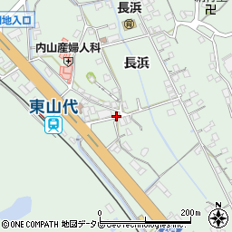 佐賀県伊万里市東山代町長浜1323周辺の地図