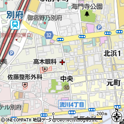 そば大江戸駅前店周辺の地図