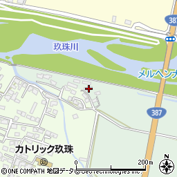 大分県玖珠郡玖珠町大隈559周辺の地図