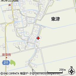 佐賀県三養基郡みやき町東津2235周辺の地図
