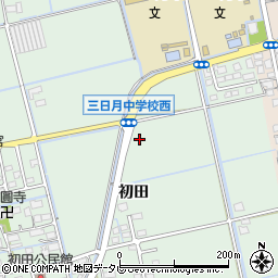 佐賀県小城市初田1744周辺の地図