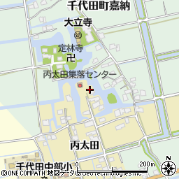 佐賀県神埼市丙太田1025周辺の地図