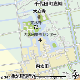 佐賀県神埼市丙太田1024周辺の地図