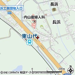 佐賀県伊万里市東山代町長浜2103周辺の地図