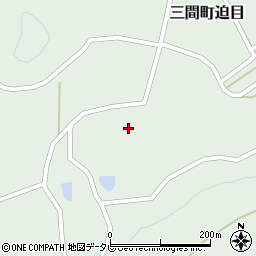 愛媛県宇和島市三間町迫目739周辺の地図