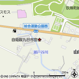 グッディ玖珠店周辺の地図