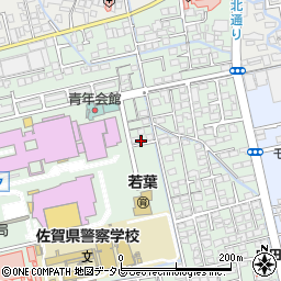 佐賀県卓球協会事務局周辺の地図