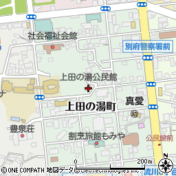 上田の湯町公民館周辺の地図