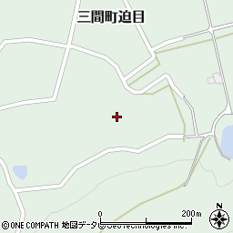 愛媛県宇和島市三間町迫目606周辺の地図