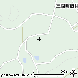 愛媛県宇和島市三間町迫目741周辺の地図