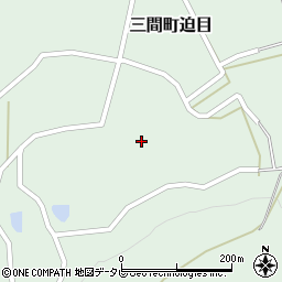 愛媛県宇和島市三間町迫目649周辺の地図