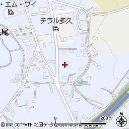 佐賀県多久市南多久町大字長尾3905周辺の地図