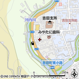 愛媛県宇和島市吉田町西小路周辺の地図