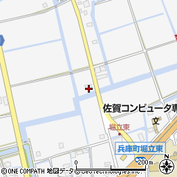 佐賀県佐賀市兵庫町瓦町107周辺の地図