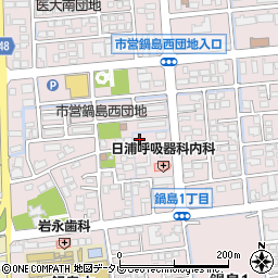 株式会社西九州道路　佐賀作業所周辺の地図