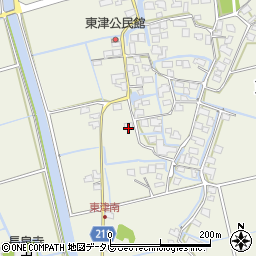 佐賀県三養基郡みやき町東津2021周辺の地図