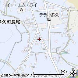 佐賀県多久市南多久町大字長尾周辺の地図