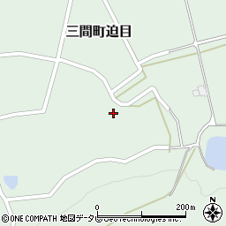 愛媛県宇和島市三間町迫目611周辺の地図