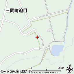 愛媛県宇和島市三間町迫目584周辺の地図