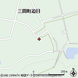 愛媛県宇和島市三間町迫目609周辺の地図