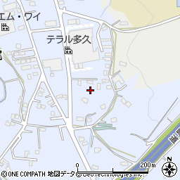 佐賀県多久市南多久町大字長尾3902周辺の地図