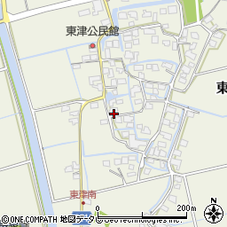 佐賀県三養基郡みやき町東津1975周辺の地図
