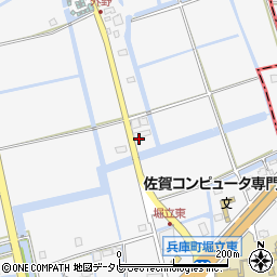 佐賀県佐賀市兵庫町瓦町108周辺の地図