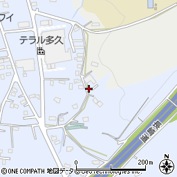 佐賀県多久市南多久町大字長尾3887周辺の地図