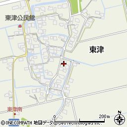 佐賀県三養基郡みやき町東津1997周辺の地図