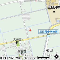 佐賀県小城市初田1885周辺の地図