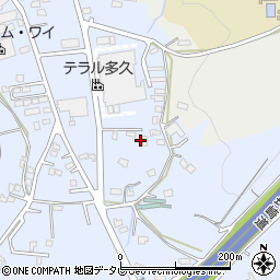 佐賀県多久市南多久町大字長尾3901周辺の地図
