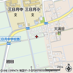 佐賀県小城市初田1731周辺の地図