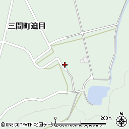 愛媛県宇和島市三間町迫目474周辺の地図