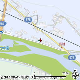 大分県玖珠郡玖珠町岩室225-4周辺の地図