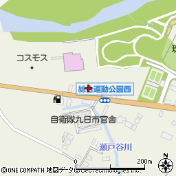 想夫恋 玖珠店周辺の地図