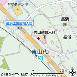 佐賀県伊万里市東山代町長浜1241周辺の地図