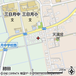 佐賀県小城市初田1731-18周辺の地図