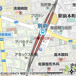 大分銀行別府駅 ＡＴＭ周辺の地図