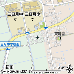 佐賀県小城市初田1731-20周辺の地図