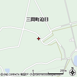 愛媛県宇和島市三間町迫目625周辺の地図
