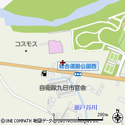 キデンリース株式会社　玖珠事業所周辺の地図