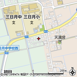 佐賀県小城市初田1722-1周辺の地図